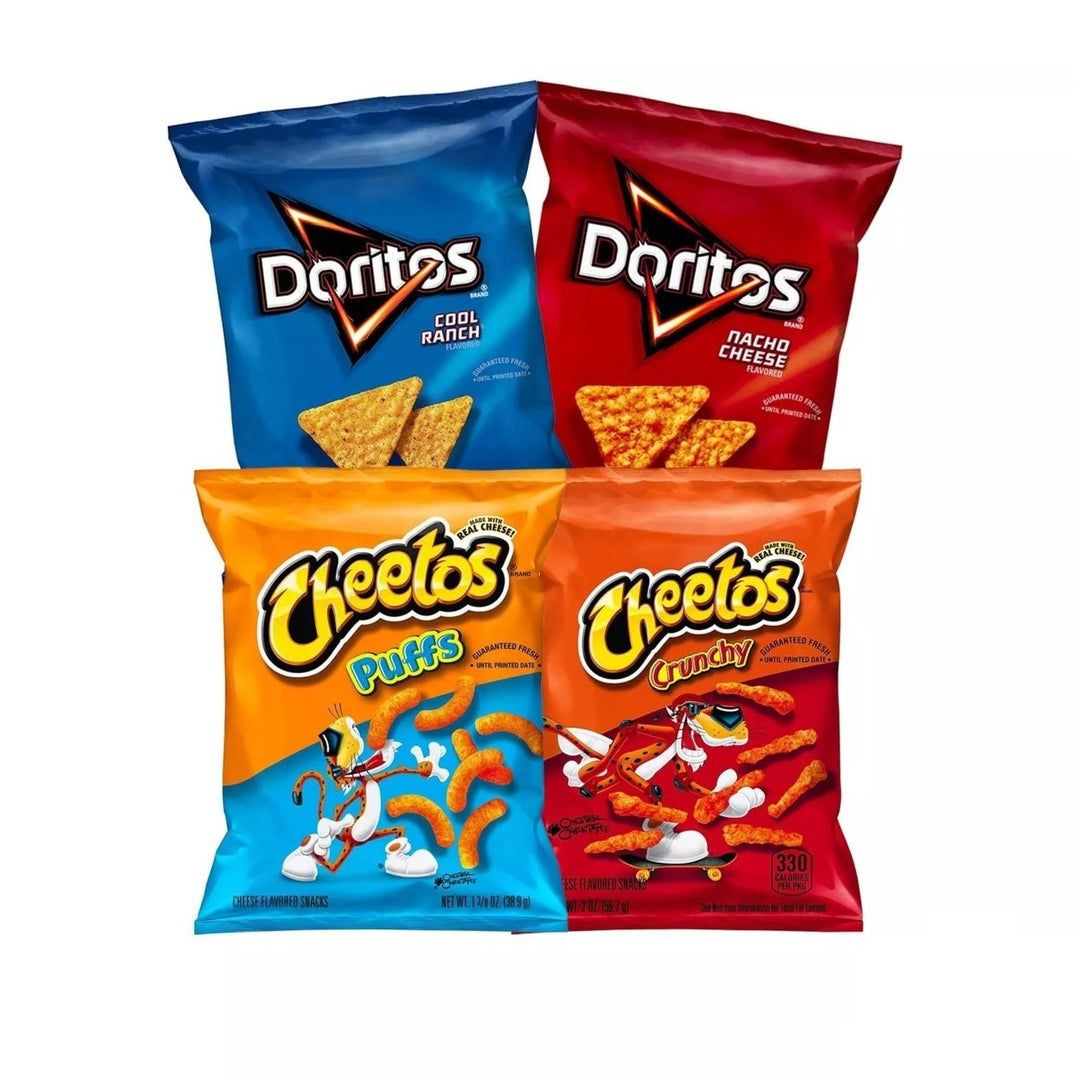 Doritos and Cheetos Mix Snacks Variety Pack 30 Count Image 2