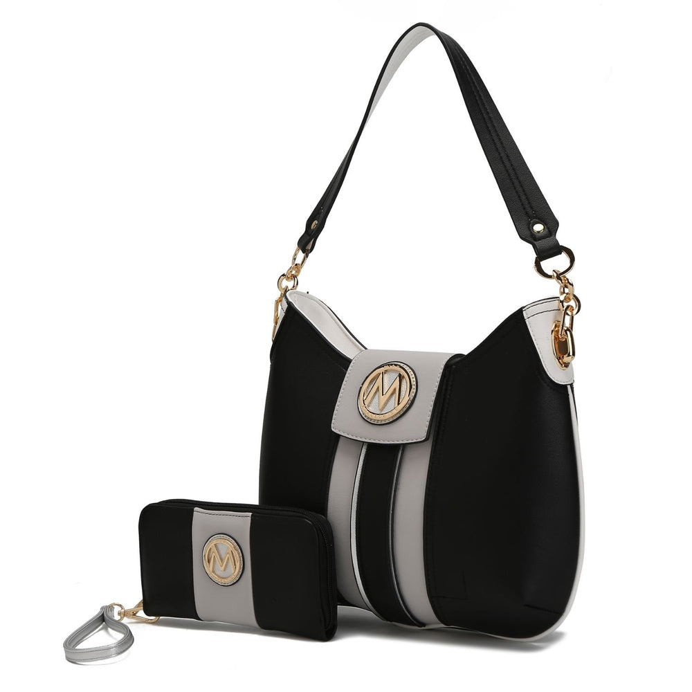 Torri Hobo Handbag with Wallet by Mia K. Image 2