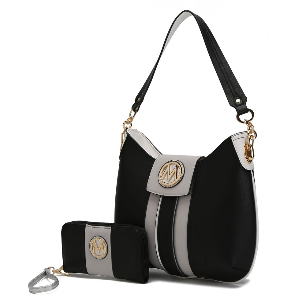 MKF Collection Salome Expandable Multi-Compartment Cross body by Mia k. Handbag Image 2