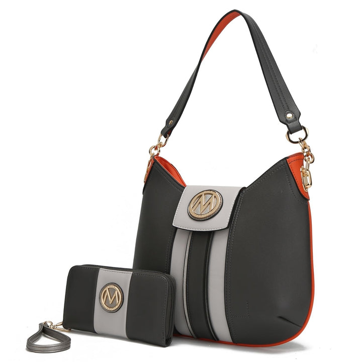 MKF Collection Salome Expandable Multi-Compartment Cross body by Mia k. Handbag Image 4