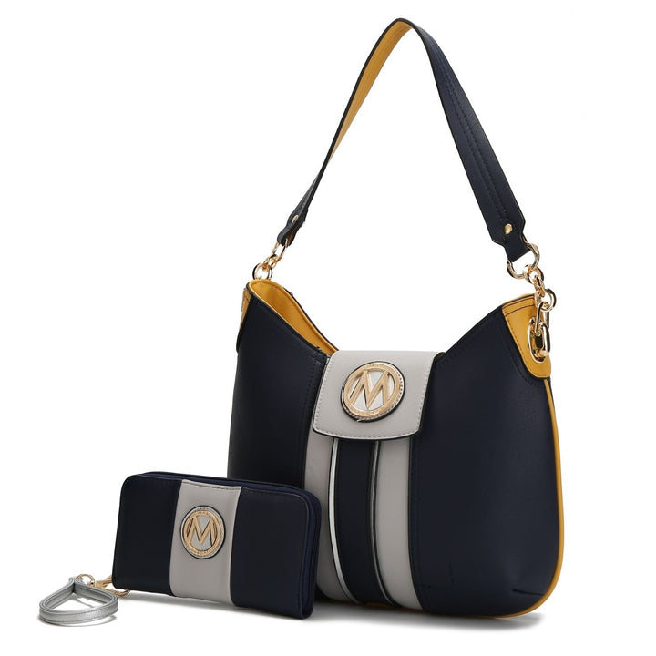 MKF Collection Salome Expandable Multi-Compartment Cross body by Mia k. Handbag Image 7