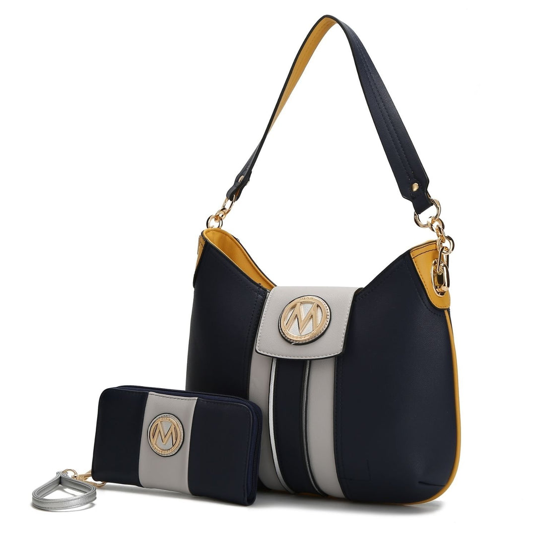 MKF Collection Salome Expandable Multi-Compartment Cross body by Mia k. Handbag Image 1