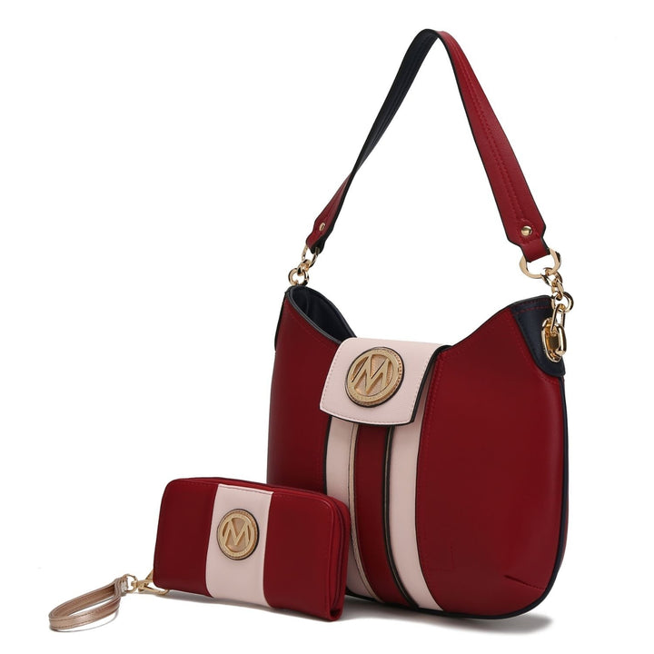 MKF Collection Salome Expandable Multi-Compartment Cross body by Mia k. Handbag Image 4