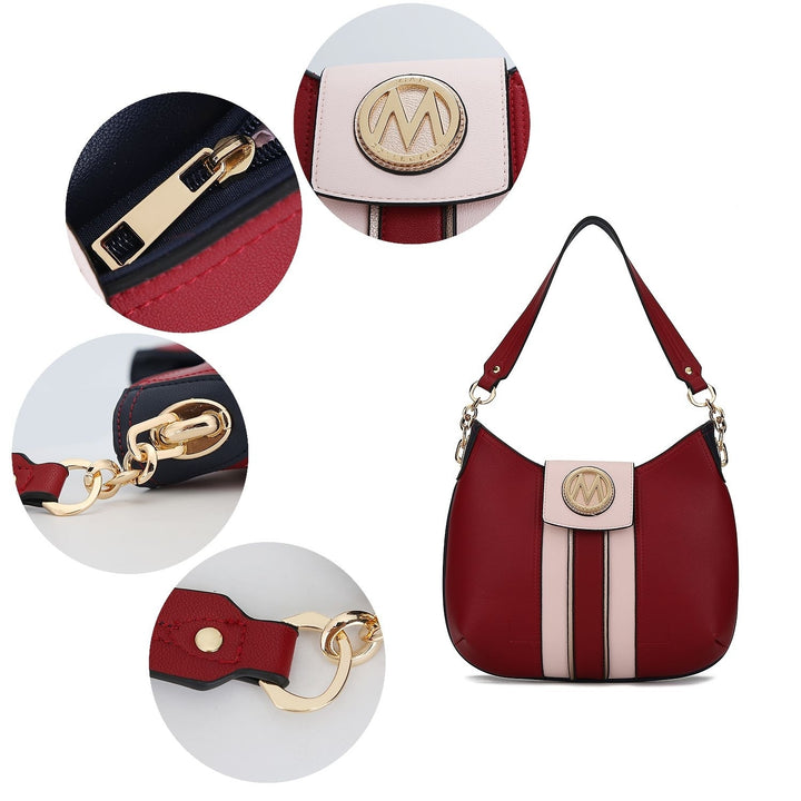 MKF Collection Salome Expandable Multi-Compartment Cross body by Mia k. Handbag Image 11