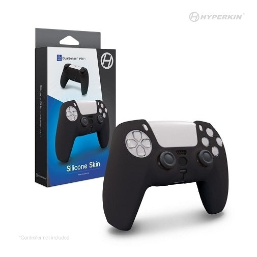 Silicone Skin For DualSense (PS5) (Black) - Hyperkin Image 1