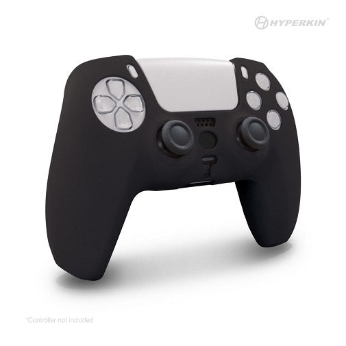 Silicone Skin For DualSense (PS5) (Black) - Hyperkin Image 2