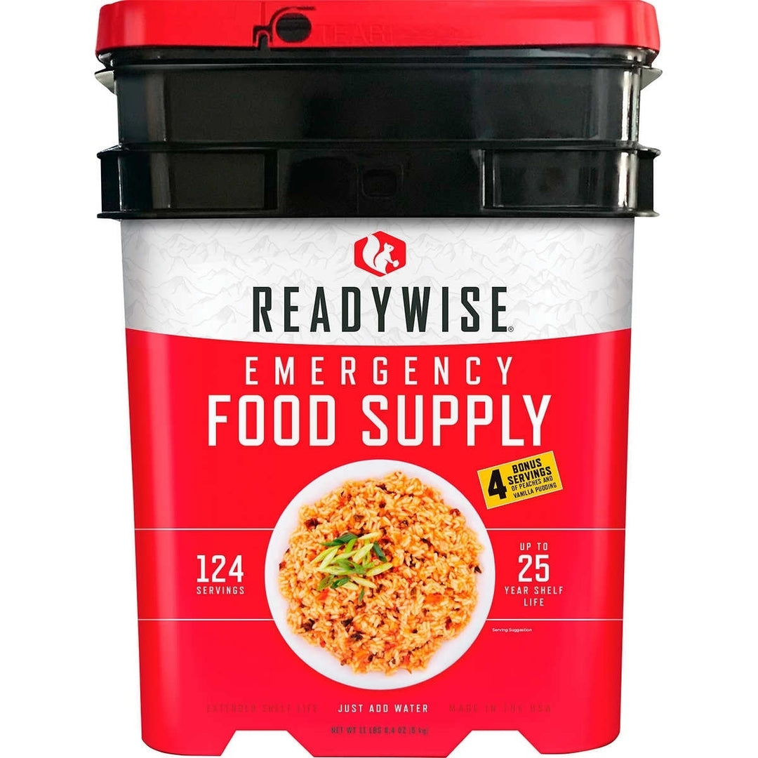 Readywise Emergency Food Supply124 servings + 4 Bonus Servings Image 1