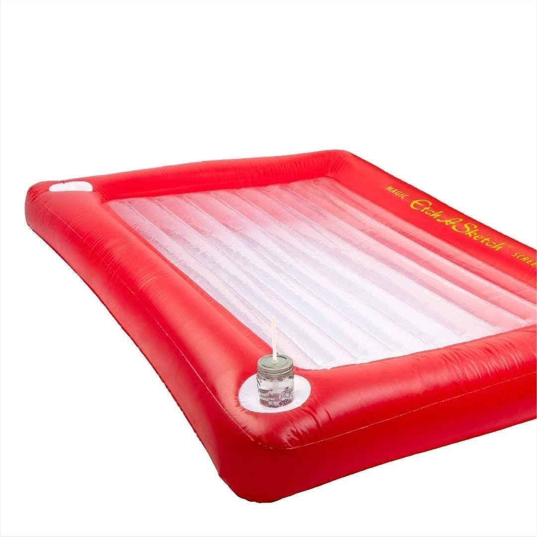 Mighty Mojo Etch-A-Sketch Jumbo Pool Float Giant Inflatable Lounge Raft Image 3