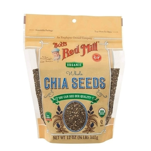 Bobs Red Mill Organic Whole Chia Seeds Gluten Free Image 1