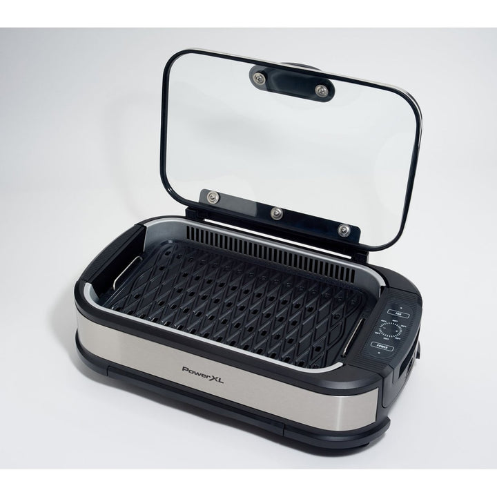 PowerXL Smokeless Grill Pro 1500W Smokeless Grill Pro with Griddle Plate Model K50547 Refurbished Image 6