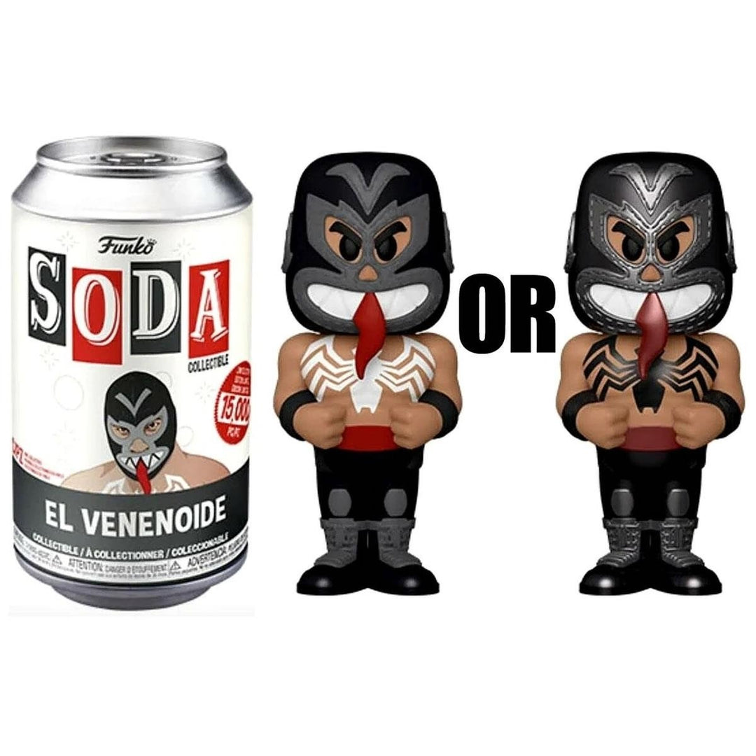 Funko Soda El Venenoide Figure Marvel Luchadores Venom Limited Edition Image 1