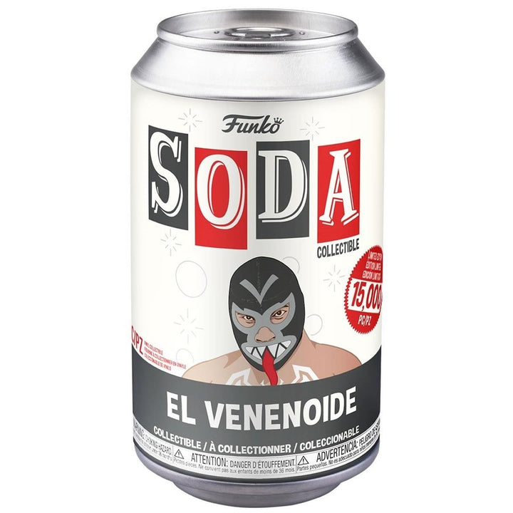 Funko Soda El Venenoide Figure Marvel Luchadores Venom Limited Edition Image 2