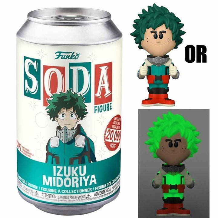 Funko Soda My Hero Izuku Midoriya Academia Deku Anime Limited Edition Figure Image 1