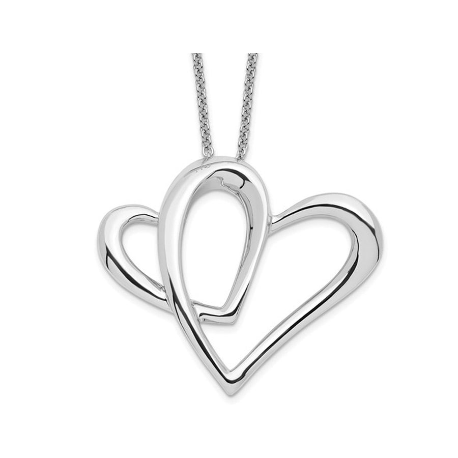 A Part of My Heart (Mother) Pendant Necklace in Sterling Silver with Chain Image 1