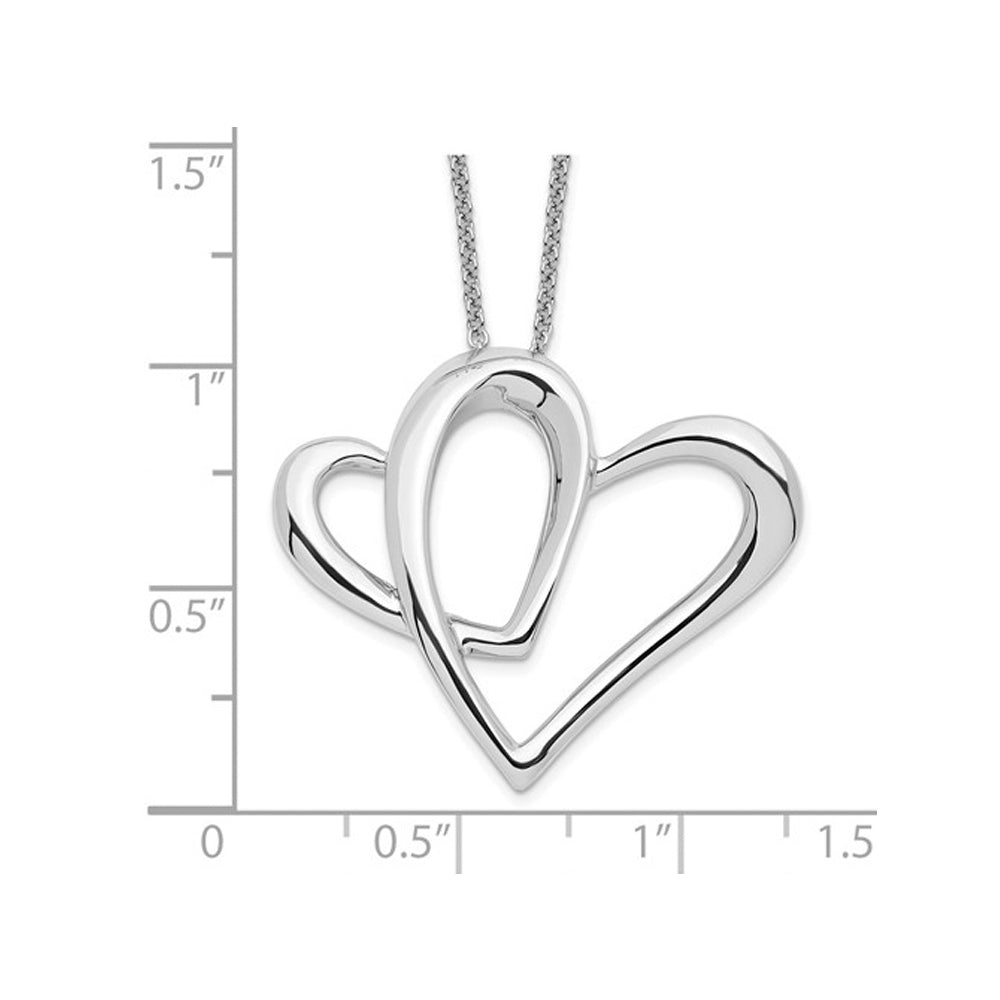 A Part of My Heart (Mother) Pendant Necklace in Sterling Silver with Chain Image 3