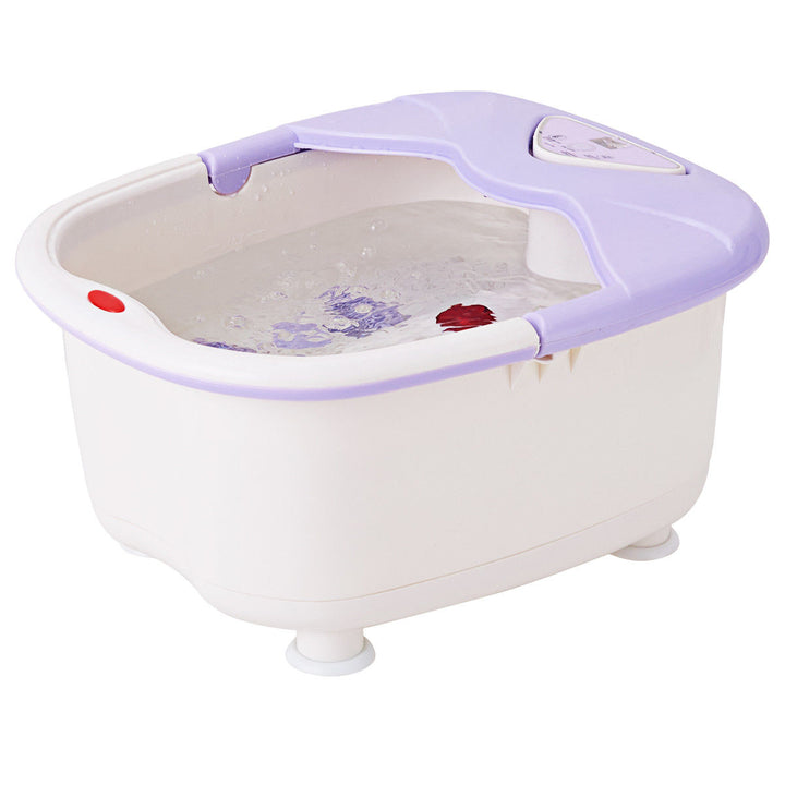 Foot Spa Bath Massager LCD Display Temperature Control Heat Infrared Bubbles Image 9