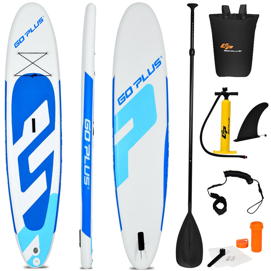 11 Inflatable Stand up Paddle Board Surfboard Water Sport All Skill Level W/Bag Image 1