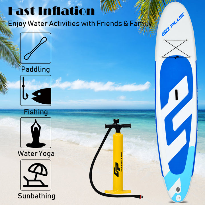 11 Inflatable Stand up Paddle Board Surfboard Water Sport All Skill Level W/Bag Image 10