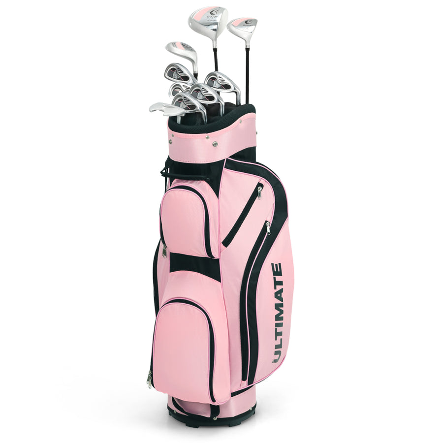 Ladies Womens Complete Golf Clubs Set 10 Pieces Includes Alloy Driver Image 1