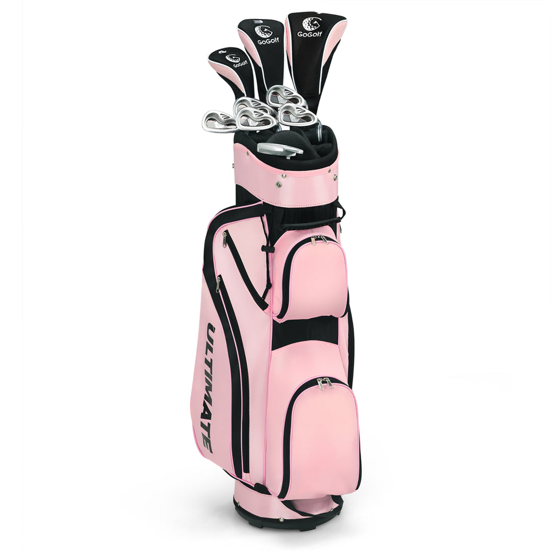 Ladies Womens Complete Golf Clubs Set 10 Pieces Includes Alloy Driver Image 10