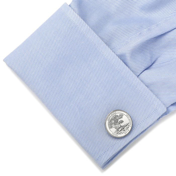 Great Basin National Park Cufflinks Uncirculated U.S. Quarter 2013 Cuff links Image 4