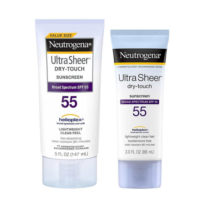 Neutrogena Ultra Sheer Dry-Touch Sunscreen Broad Spectrum SPF 555 oz + 3 oz Image 3