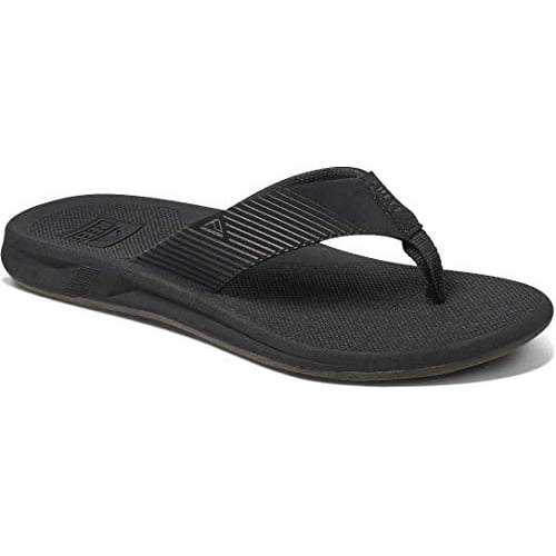 REEF Mens Phantom II Flip Flop Black - RF0A3YMHBK2 BLACK Image 1