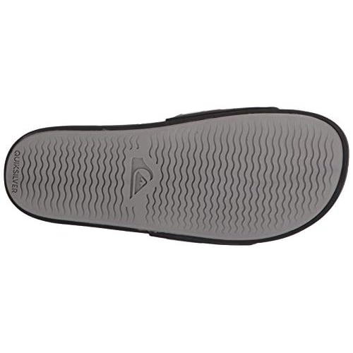 Quiksilver Rivi Slide Sandal Black Hydrobound Footbed Slip-Resistant AQYL100867 Image 4