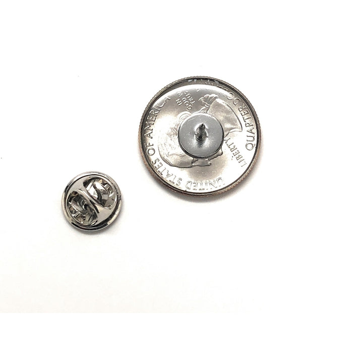 Ellis Island Coin Lapel Pin Uncirculated U.S. Quarter 2017 Tie Pin Image 4