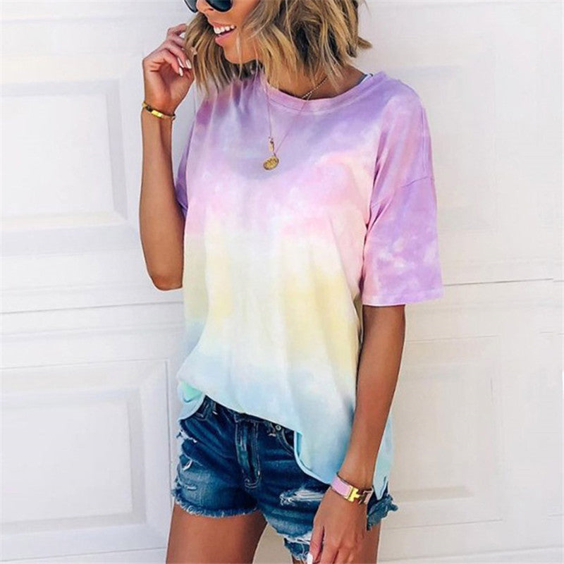 Waiting On  Compliments Tie Dye Shirt Top Image 4