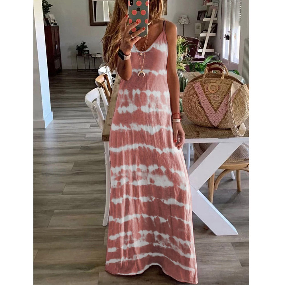 Continuous Love For You Tie Dye Maxi Dress Image 2