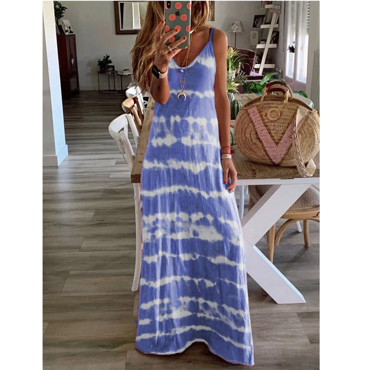 Continuous Love For You Tie Dye Maxi Dress Image 3