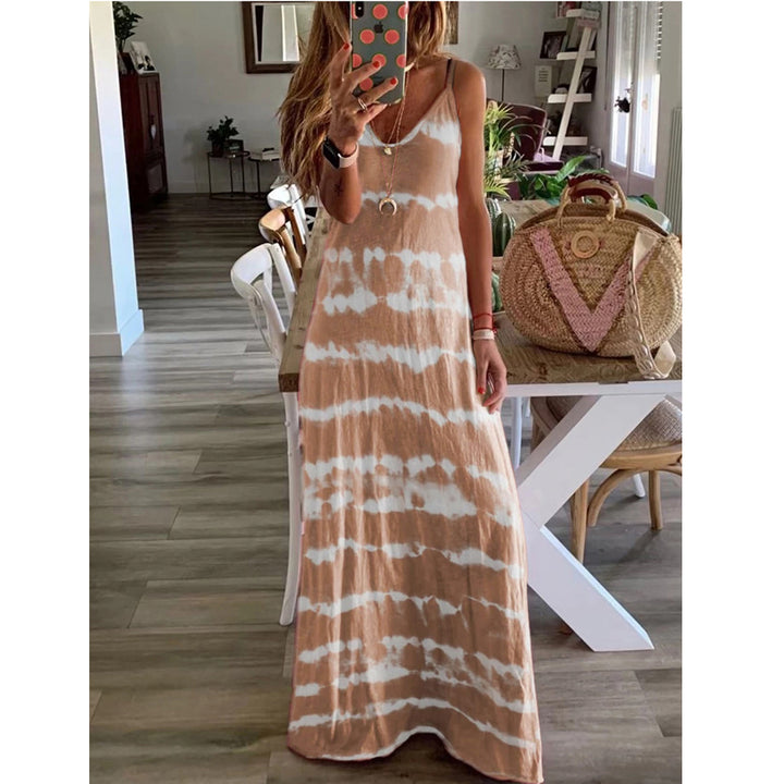 Continuous Love For You Tie Dye Maxi Dress Image 6