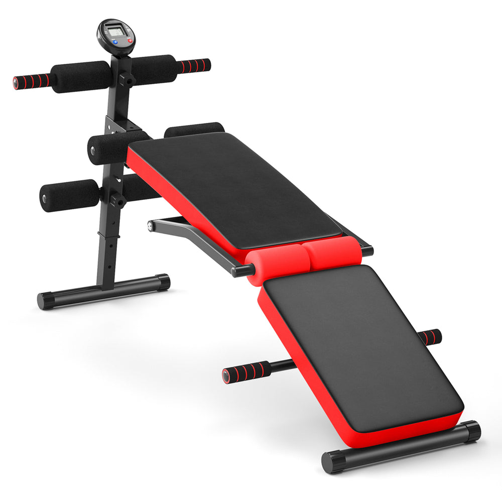 Adjustable Multi-Functional Weight Bench Folding Strength Training Bench Image 2