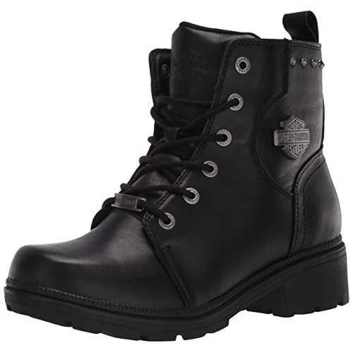 HARLEY-DAVIDSON FOOTWEAR Womens Cynwood Western Boot  BLACK Image 2