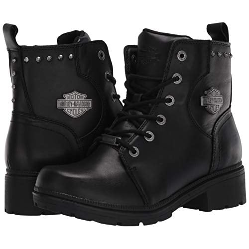 HARLEY-DAVIDSON FOOTWEAR Womens Cynwood Western Boot  BLACK Image 4