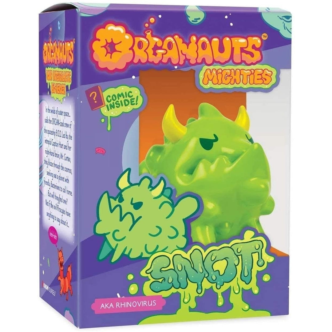 Organauts Mighties Snot the Rhinovirus Educational Toy by Know Yourself 10" Image 2