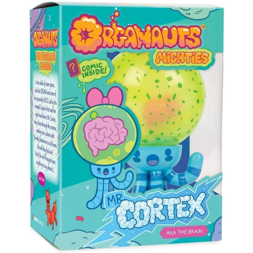 Organauts Mighties Mr Cortex Educational Anatomy Toy Know Yourself Learning Tool Image 2