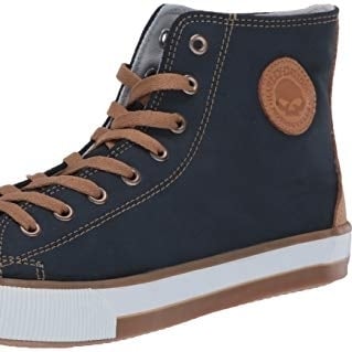 HARLEY-DAVIDSON FOOTWEAR Mens Filkens Sneaker BLUE Image 2