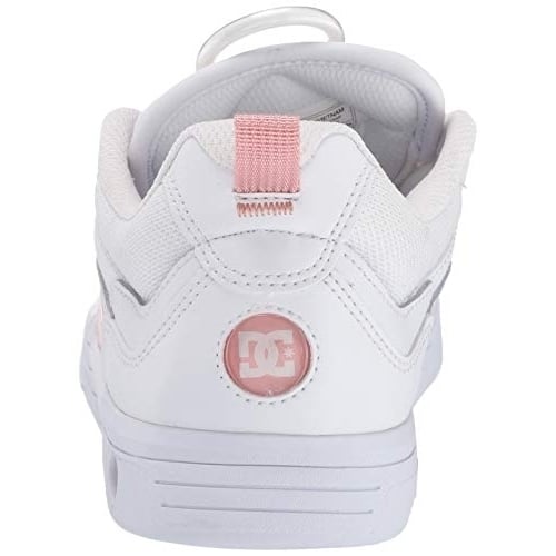 DC Shoes Womens Legacy 98 Slim Shoes Pink/White - ADJS200022-WPN PINK/WHITE Image 1