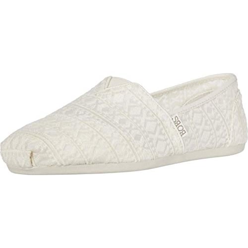 Skechers Womens BOBS Plush - Hugs Kiss Slip-On Natural - 113141-NAT NAT Image 4