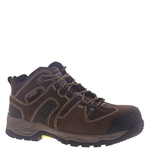 Skechers Mens Monter Construction Shoe DKBRN Image 1