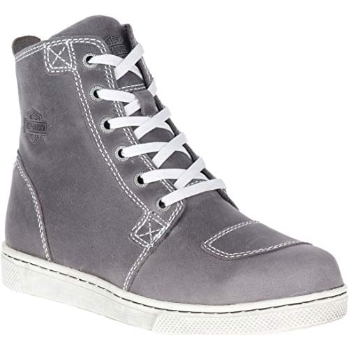 HARLEY-DAVIDSON FOOTWEAR Womens Kearns Motorcycle Boot  Grey Image 1