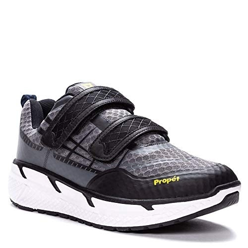 Propt Men's Propet Ultra Strap Sneaker  GREY/BLACK Image 1