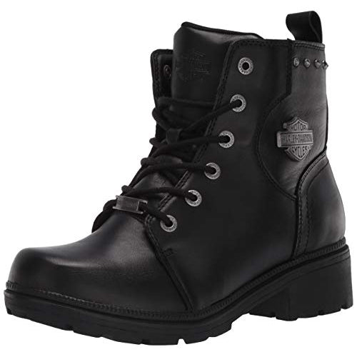 HARLEY-DAVIDSON FOOTWEAR Womens Cynwood Western Boot  BLACK Image 1