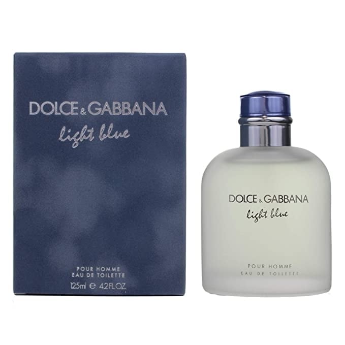 D and G Light Blue By Dolce and Gabbana For Men Eau De Toilette Spray 4.2-Ounces Image 1