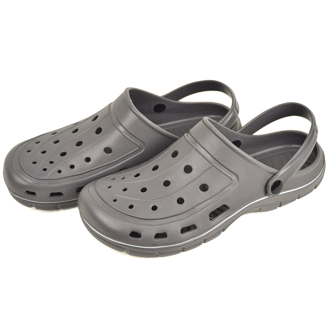 VONMAY Mens Breathable Clogs Slide Garden Shoes Waterproof Summer Beach Sandals Lightweight Slippers Nonslip Outdoor Image 4