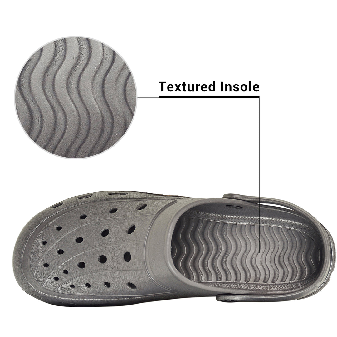 VONMAY Mens Breathable Clogs Slide Garden Shoes Waterproof Summer Beach Sandals Lightweight Slippers Nonslip Outdoor Image 8