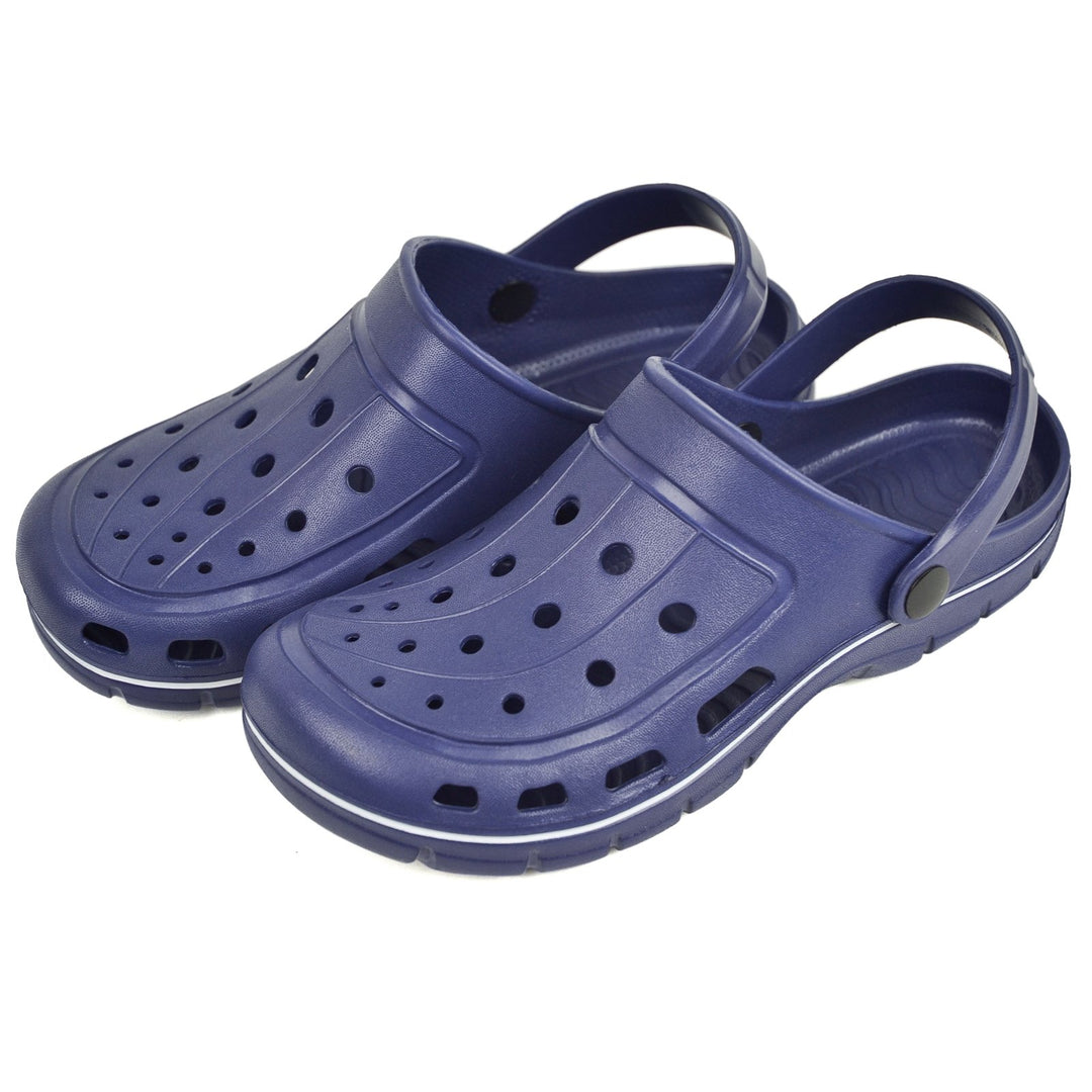VONMAY Mens Breathable Clogs Slide Garden Shoes Waterproof Summer Beach Sandals Lightweight Slippers Nonslip Outdoor Image 1