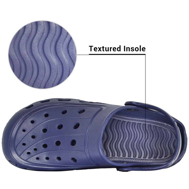 VONMAY Mens Breathable Clogs Slide Garden Shoes Waterproof Summer Beach Sandals Lightweight Slippers Nonslip Outdoor Image 12